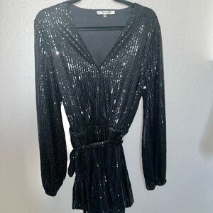 Saints & Hearts Sequin Romper